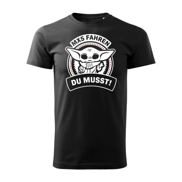T-SHIRT ♂ | THE CHILD | Größe: XL (Schwarz)