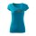 T-SHIRT ♀ | BOATNECK | EIN-MX5-Event 2025 | L | tuerkisblau | Vorderseite | mazda/mx5