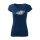 T-SHIRT ♀ | BOATNECK | EIN-MX5-Event 2025 | L | mitternachtsblau | Vorderseite | mazda/mx5