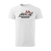 T-SHIRT ♂ | EIN-MX5-Event 2025 | XL | weiss | Vorderseite...