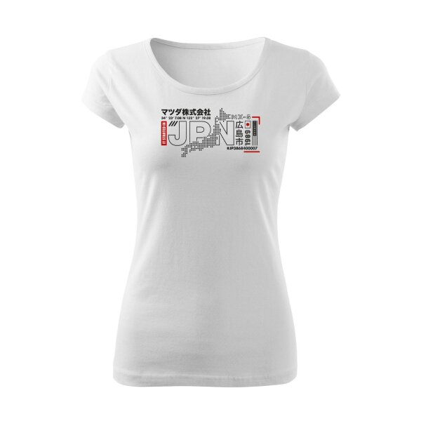 T-SHIRT ♀ | BOATNECK | 01/2025 | IT STARTED IN JPN | MX-5