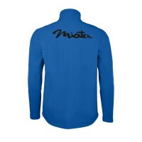 SOFTSHELL ♂ | BASIC | MX-5 | S | koenigsblau | Vorderseite/Rückseite | mazda/mx5/miata