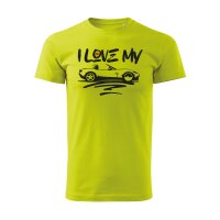 T-SHIRT ♂ | I LOVE MY MX-5 | XXL | zitronengruen |...