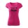 T-SHIRT ♀ | BOATNECK | I LOVE MY MX-5 | M | purpur | Vorderseite | mazda/mx5/nc