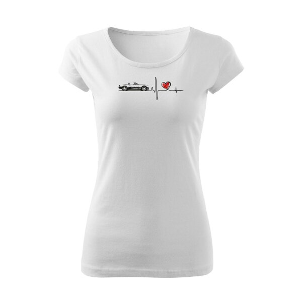 T-SHIRT ♀ | BOATNECK | HEARTBEAT - CLASSIC