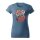 T-SHIRT ♀ | 04/2025 | MIATA SAKURA | MX-5 | L | denim | Vorderseite | mazda/mx5