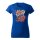 T-SHIRT ♀ | 04/2025 | MIATA SAKURA | MX-5 | L | koenigsblau | Vorderseite | mazda/mx5