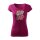 T-SHIRT ♀ | BOATNECK | 04/2025 | MIATA SAKURA | MX-5 | XL | fuchsiarot | Vorderseite | mazda/mx5