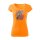 T-SHIRT ♀ | BOATNECK | 04/2025 | MIATA SAKURA | MX-5 | M | mandarineorange | Vorderseite | mazda/mx5
