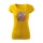 T-SHIRT ♀ | BOATNECK | 04/2025 | MIATA SAKURA | MX-5 | XXL | gelb | Vorderseite | mazda/mx5