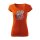 T-SHIRT ♀ | BOATNECK | 04/2025 | MIATA SAKURA | MX-5 | XL | orange | Vorderseite | mazda/mx5
