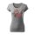 T-SHIRT ♀ | BOATNECK | 04/2025 | MIATA SAKURA | MX-5 | M | dunkelgraumeliert | Vorderseite | mazda/mx5