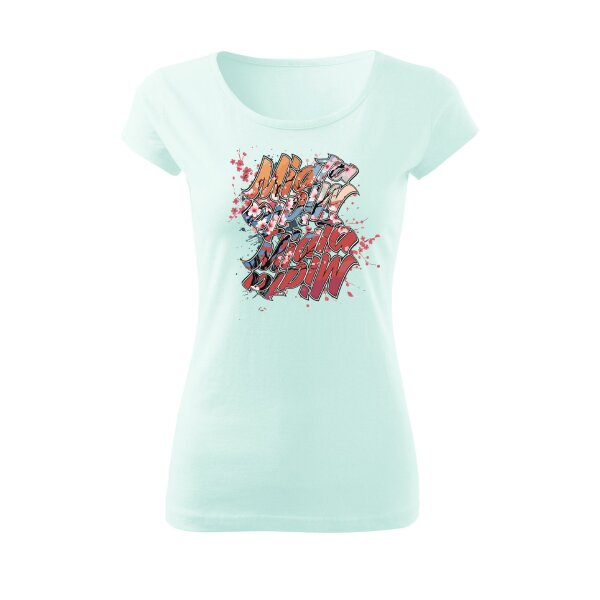 T-SHIRT ♀ | BOATNECK | 04/2025 | MIATA SAKURA | MX-5 | XXL | frost | Vorderseite | mazda/mx5