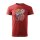 T-SHIRT ♂ | 04/2025 | MIATA SAKURA | MX-5 | XL | weinrot | Vorderseite | mazda/mx5