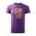 T-SHIRT ♂ | 04/2025 | MIATA SAKURA | MX-5 | 3XL | lila | Vorderseite | mazda/mx5