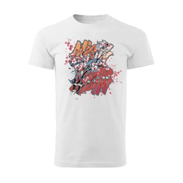 T-SHIRT ♂ | 04/2025 | MIATA SAKURA | MX-5 | XL | weiss | Vorderseite | mazda/mx5