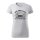 T-SHIRT ♀ | UNHEILBAR | M | hellgraumeliert | Vorderseite/Rückseite | mazda/mx5/nd