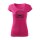 T-SHIRT ♀ | BOATNECK | UNHEILBAR | M | purpur | Vorderseite/Rückseite | mazda/mx5/nd