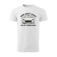 T-SHIRT ♂ | UNHEILBAR | XL | weiss |...