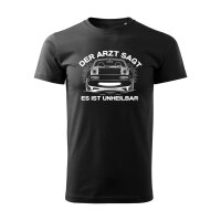 T-SHIRT ♂ | UNHEILBAR | L | schwarz |...