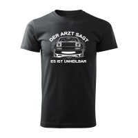 T-SHIRT ♂ | UNHEILBAR | L | ebonygrau |...