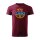 T-SHIRT ♂ | TINO | 3XL | granatrot | Vorderseite | mazda/mx5