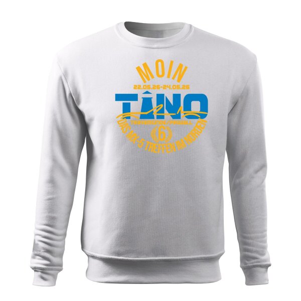 SWEATSHIRT ♂ | TINO 2026 | S | weiss | Vorderseite | mazda/mx5