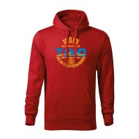 HOODIE ♂ | TINO 2026 | 3XL | rot | Vorderseite | mazda/mx5