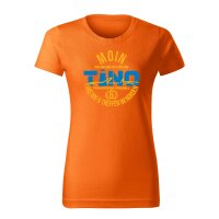 T-SHIRT ♀ | TINO 2026 | M | orange | Vorderseite | mazda/mx5